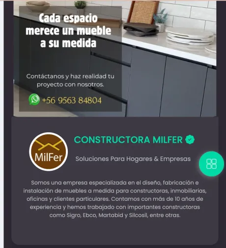 Constructora Milfer – Construcción y muebles a medida