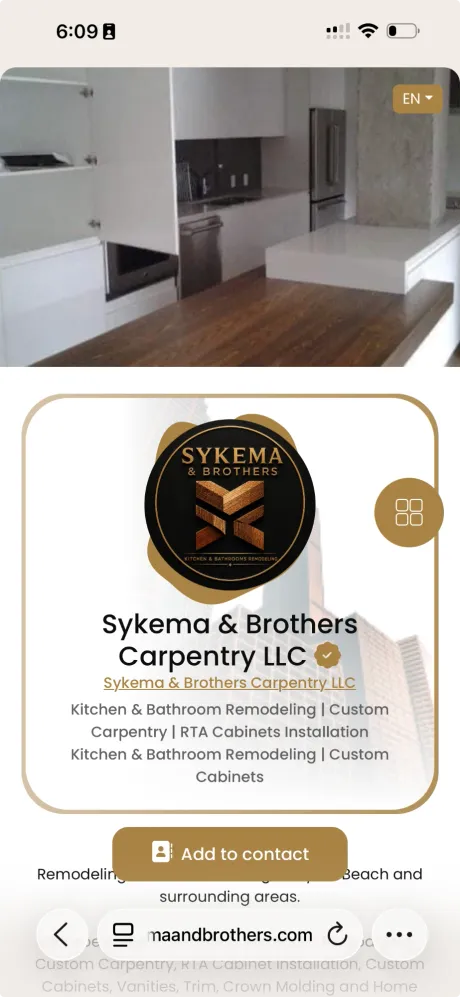 Sykema & Brothers – Carpintería
